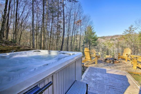 Deer Park Cabin! Blue Ridge Home with Hot Tub and Views